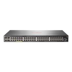 HPE Aruba 2540 48G PoE+ 4SFP+ - Switch - managed - 48 x 10/100/1000 (PoE+) HPE Renew Produkt,  + 4 x 10 Gigabit Ethernet / 1 Gigabit Ethernet SFP+ - Desktop - an Rack montierbar - wandmontierbar - PoE+ (370 W)