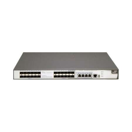 HPE 5500-24G-PoE Switch - Switch - L4 - managed - 24 x 10/100/1000 (PoE) HPE Renew Produkt,  + 4 x Shared SFP - an Rack montierbar - PoE - wieder auf den Markt gebracht