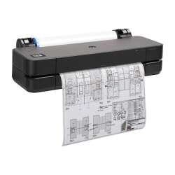 HP DesignJet T250 - 610 mm (24") Großformatdrucker - Farbe - Tintenstrahl - A1, ANSI D - 2400 x 1200 dpi - bis zu 0.5 Min./Seite (einfarbig)/ / bis zu 0.5 Min./Seite (Farbe) - USB 2.0 - LAN - Wi-Fi