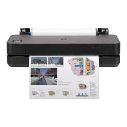 HP DesignJet T250 - 610 mm (24") Großformatdrucker - Farbe - Tintenstrahl - A1, ANSI D - 2400 x 1200 dpi - bis zu 0.5 Min./Seite (einfarbig)/ / bis zu 0.5 Min./Seite (Farbe) - USB 2.0 - LAN - Wi-Fi
