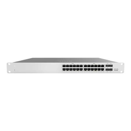 Cisco Meraki Cloud Managed MS120-24 - Switch HPE Renew Produkt,  managed - 24 x 10/100/1000 + 4 x Gigabit SFP - Desktop - an Rack montierbar
