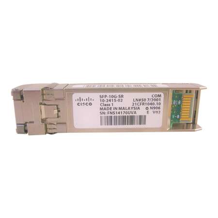 Cisco SFP+-Transceiver-Modul - 10GbE - 10GBase-SR HPE Renew Produkt,  LC/PC Multimode - bis zu 300 m - 850 nm - für 250 Series; Catalyst ESS9300 - Switch Module 3110; Nexus 5010 - 93180 - 93XX; UCS C4200