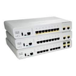 Cisco Catalyst Compact 2960CPD-8TT-L - Switch HPE Renew Produkt,  managed - 8 x 10/100 + 2 x 10/100/1000 - Desktop