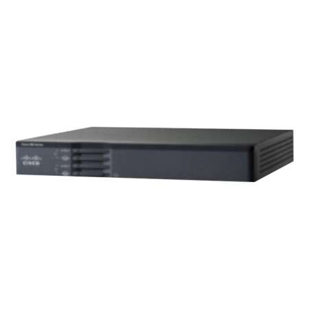 Cisco 866VAE Secure - Router - ISDN/DSL - 5-Port-Switch HPE Renew Produkt,  GigE - WAN-Ports: 2