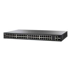 Cisco 220 Series SG220-50 - Switch - managed HPE Renew Produkt,  48 x 10/100/1000 + 2 x Kombi-Gigabit-SFP - Desktop - an Rack montierbar