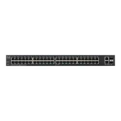 Cisco 220 Series SG220-50 - Switch - managed HPE Renew Produkt,  48 x 10/100/1000 + 2 x Kombi-Gigabit-SFP - Desktop - an Rack montierbar