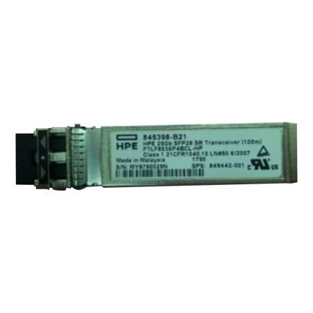 HPE SFP28 Empfängermodul - 25GbE - 25GBase-SR LC Multi-Mode - bis zu 100 m HPE - SFP28 Empfängermodul - 25GbE - 25GBase-SR - LC Multi-Mode - bis zu 100 m HPE Netzwerktechnik