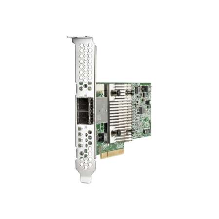 HPE H241 Smart Host Bus Adapter - Speicher-Controller 8 Sender/Kanal - SATA 6Gb/s / SAS 12Gb/s - Low-Profile - RAID RAID 0 - 1 - 5 - PCIe 3.0 x8 - für HPE D3710; Apollo 4510 Gen9; ProLiant DL20 Gen9 - ML10 Gen9 - ML30 Gen9 - XL230a Gen9 HPE H241 Smart Hos