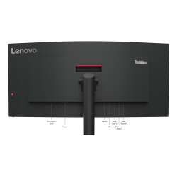 Lenovo ThinkVision T34w-30, 34" 21:9, 3440 x 1440, Vertical, 350 nits, 3000:1, HDMI, USB-C, RJ45, USB Hub