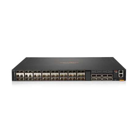 HPE 8325-48Y8C, Managed L3 Switch, 48x 25G SFP+/28 ports, 8x 100G QSFP+/28 ports, 6 Back-to-Front-Lüfter, 2 PSU - Bundle. Netzstandard: IEEE 802.1D-Q-ab-ak-p-s-w-ad-ae-ba-x-z, Rack-Einbau, 1U , refurbished 1 Jahr Garantie
