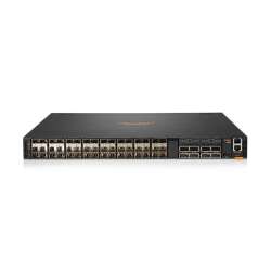 HPE 8325-48Y8C, Managed L3 Switch, 48x 25G SFP+/28 ports, 8x 100G QSFP+/28 ports, 6 Back-to-Front-Lüfter, 2 PSU - Bundle. Netzstandard: IEEE 802.1D-Q-ab-ak-p-s-w-ad-ae-ba-x-z, Rack-Einbau, 1U , refurbished 1 Jahr Garantie