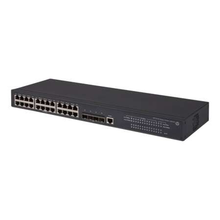 HPE 5130-24G-4SFP+ EI - Switch - L3 - managed 24 x 10/100/1000 + 4 x 10 Gigabit Ethernet / 1 Gigabit Ethernet SFP+ - an Rack montierbar HPE 5130-24G-4SFP+ EI - Switch - L3 - managed - 24 x 10/100/1000 + 4 x 10 Gigabit Ethernet / 1 Gigabit Ethernet SFP+ -
