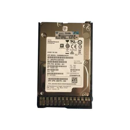HPE Enterprise - Festplatte - 600 GB - Hot-Swap - 2.5" SFF (6.4 cm SFF) SAS 12Gb/s - 15000 rpm - mit HPE Smart Carrier HPE Enterprise - Festplatte - 600 GB - Hot-Swap - 2.5" SFF (6.4 cm SFF) - SAS 12Gb/s - 15000 rpm - mit HPE Smart Carrier HPE PC Komponen