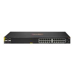HPE Aruba 6000 24G Class4 PoE 4 x SFP 370W Switch - Switch - managed - 24 x 10/100/1000 (PoE+) HPE Renew, lebenslange Garantie durch HPE