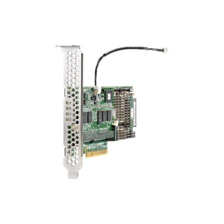 HPE Smart Array P440/2GB with FBWC - Speichercontroller (RAID) 8 Sender/Kanal - SATA 6Gb/s / SAS 12Gb/s - Low-Profile - RAID RAID 0 - 1 - 5 - 6 - 10 - 50 - 60 - 1 ADM - 10 ADM - PCIe 3.0 x8 - für ProLiant DL180 Gen9 - DL20 Gen9 Solution - ML30 Gen9 Entry