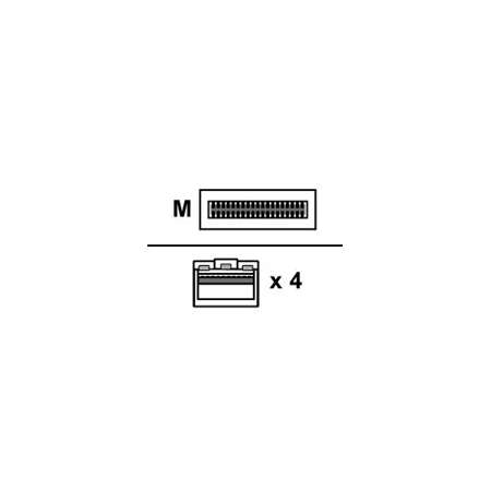 HPE Netzwerkkabel - SFP+ zu QSFP+ - 10 m - Glasfaser aktiv HPE - Netzwerkkabel - SFP+ zu QSFP+ - 10 m - Glasfaser - aktiv HPE Zubehör