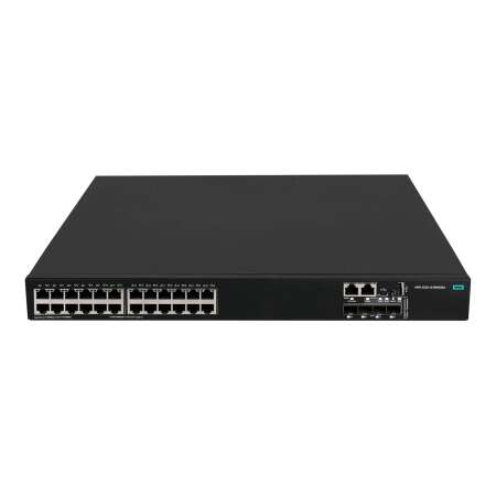 HPE Networking Comware 5520HI 24p 10/100/1000BASE-T 4p SFP+ 1G/10G 1-slot TAA Switch - Switch - 1 Steckplatz für Erweiterungsmodul - L3 - managed - 24 x 10/100/1000Base-T + 4 x 1 Gigabit / 10 Gigabit SFP+ (Uplink / Stacking) an Rack montierbar - BTO - TAA