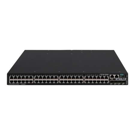 HPE Networking Comware 5520HI 48p 10/100/1000BASE-T 4p SFP+ 1G/10G 1-slot TAA Switch - Switch - 1 Steckplatz für Erweiterungsmodul - L3 - managed - 48 x 10/100/1000Base-T + 4 x 1 Gigabit / 10 Gigabit SFP+ (Uplink / Stacking) an Rack montierbar - BTO - TAA