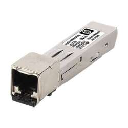 HPE SFP (Mini-GBIC)-Transceiver-Modul - 1GbE 1000Base-T - RJ-45 - für HPE 1810 - 1910 - 20p 10/100/1000 - 2610 - 3500 - 6200 - Switch 8212; HPE Aruba 2530 - 5406 HPE - SFP (Mini-GBIC)-Transceiver-Modul - 1GbE - 1000Base-T - RJ-45 - für HPE 1810, 1910, 20p
