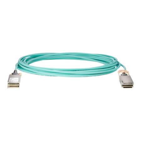 HPE 200GBase Direktanschlusskabel - QSFP56 zu QSFP56 - 10 m - Glasfaser - Active Optical Cable (AOC) für P/N: P23664-B21 - P31323-B21 - P31323-H21 - P31324-B21 - P31324-H21 - P31348-B21 - P31348-H21 HPE - 200GBase Direktanschlusskabel - QSFP56 zu QSFP56 -