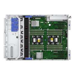 HPE ProLiant ML350 Gen10 Base - Server - Tower - 4U - zweiweg - 1 x Xeon Silver 4208 / 2.1 GHz - RAM 16 GB - SATA/SAS - Hot-Swap 6.4 cm (2.5") Schacht/Schächte - keine HDD - 1GbE - kein Betriebssystem - Monitor: keiner - wieder auf den Markt gebracht - BT