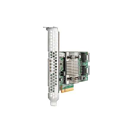 HPE H240 Smart Host Bus Adapter - Speicher-Controller 8 Sender/Kanal - SATA 6Gb/s / SAS 12Gb/s - Low-Profile - RAID RAID 0 - 1 - 5 - PCIe 3.0 x8 - für ProLiant DL120 Gen9 - DL580 Gen9 - DL60 Gen9 - DL80 Gen9 - ML150 Gen9 HPE H240 Smart Host Bus Adapter -
