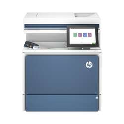 HP LaserJet Color Enterprise MFP 5800dn Drucker - Farbe - Drucker für Drucken - Kopieren - Scannen - Faxen (optional) - Automatische Dokumentenzuführung; Optionale Fächer mit hoher Kapazität; Touchscreen; Tonerkartusche mit TerraJet - Laser - Farbdruck -