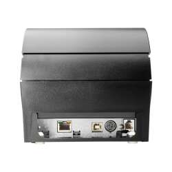 HP Belegdrucker - zweifarbig (monochrom) - Thermodirekt 8 cm Rolle - 203 dpi - bis zu 350 mm/Sek. - USB 2.0 - LAN - seriell - Cutter - HP Carbonite