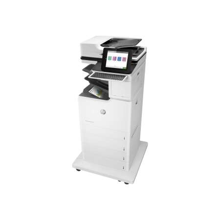 HP LaserJet Enterprise Flow MFP M681z - Multifunktionsdrucker - Farbe - Laser - 215.9 x 863.6 mm (Original) A4/Legal (Medien) - bis zu 47 Seiten/Min. (Kopieren) - bis zu 47 Seiten/Min. (Drucken) - 2300 Blatt - 33.6 Kbps - USB 2.0 - Gigabit LAN - USB 2.0-H