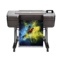HP DesignJet Z9+ PostScript - 610 mm (24") Grossformatdrucker - Farbe - Tintenstrahl - Rolle (61 cm) 2400 x 1200 dpi - bis zu 1.5 Min./Seite (einfarbig)/ bis zu 1.5 Min./Seite (Farbe) - Kapazität: 1 Rolle - Gigabit LAN - USB-Host - cutter