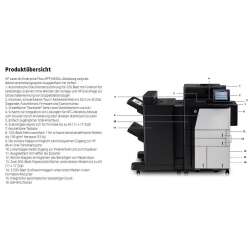HP LaserJet Enterprise Flow MFP M830z - Laser - Monodruck - 1200 x 1200 DPI - Farbkopieren - A3 - Schwarz - Grau Kopierer - Laser/LED-Druck - Farbig - 1.000 Mbps - 56 ppm - 1.536 MB - A3 - 600 dpi - 600 dpi - 200 Blatt - USB - RJ-45 - Ethernet - Einzelbla