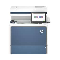 HP Color LaserJet Enterprise MFP 5800f Drucker - Farbe - Drucker für Drucken - Kopieren - Scannen - Faxen - Automatische Dokumentenzuführung; Optionale Fächer mit hoher Kapazität; Touchscreen; Tonerkartusche mit TerraJet - Laser - Farbdruck - 1200 x 1200