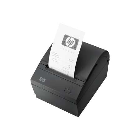 HP Dual Serial USB Thermal Receipt Printer - Belegdrucker Thermodirekt - 203 dpi - bis zu 74 Zeilen/Sek. - USB - seriell - Cutter - Carbonite