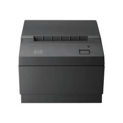 HP Dual Serial USB Thermal Receipt Printer - Belegdrucker Thermodirekt - 203 dpi - bis zu 74 Zeilen/Sek. - USB - seriell - Cutter - Carbonite