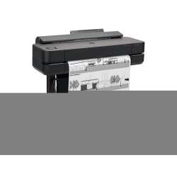 HP DesignJet T650 - 610 mm (24") Grossformatdrucker - Farbe - Tintenstrahl - Rolle (61 cm) 2400 x 1200 dpi - bis zu 0.43 Min./Seite (einfarbig)/ bis zu 0.43 Min./Seite (Farbe) - Kapazität: 1 Rolle - Gigabit LAN - USB 2.0 - Wi-Fi(n) - Cutter