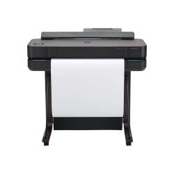 HP DesignJet T650 - 610 mm (24") Grossformatdrucker - Farbe - Tintenstrahl - Rolle A1 (61,0 cm x 91,4 m) 2400 x 1200 dpi - bis zu 0.43 Min./Seite (einfarbig)/ bis zu 0.43 Min./Seite (Farbe) - USB - LAN - Wi-Fi - Cutter