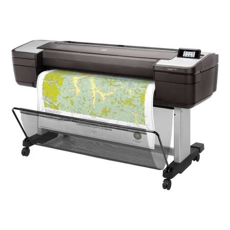 HP DesignJet T1700 - 1118 mm (44") Grossformatdrucker Farbe - Tintenstrahl - 1118 x 1676 mm - 2400 x 1200 dpi - bis zu 0.55 Min./Seite - Gigabit LAN - USB-Host - cutter