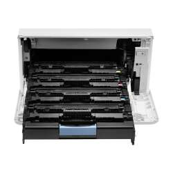 HP Color LaserJet Pro M454dn - Drucker - Farbe - Duplex - Laser - A4/Legal - 38.400 x 600 dpi - bis zu 27 Seiten/Min. (einfarbig)/ /bis zu 27 Seiten/Min. (Farbe) - Kapazität: 300 Blätter - USB 2.0 - Gigabit LAN - USB-Host