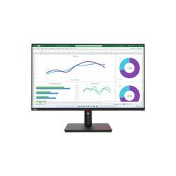 Lenovo ThinkVision T32h-30 - 80 cm (31.5") - 2560 x 1440 Pixel - Quad HD - LED - 6 ms - Schwarz