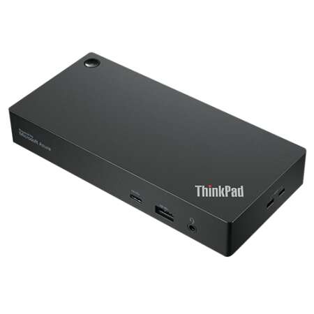 Lenovo ThinkPad USB-C Smart Dock - 10/100 - 10,100,1000 Mbit/s - Schwarz - Volle Größe - 2.0/3.2 Gen 2 (3.1 Gen 2) - 171 mm