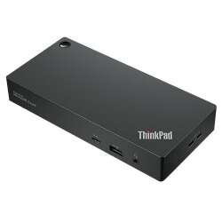 Lenovo ThinkPad USB-C Smart Dock - 10/100 - 10,100,1000 Mbit/s - Schwarz - Volle Größe - 2.0/3.2 Gen 2 (3.1 Gen 2) - 171 mm
