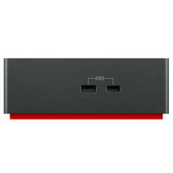 Lenovo ThinkPad USB-C Smart Dock - 10/100 - 10,100,1000 Mbit/s - Schwarz - Volle Größe - 2.0/3.2 Gen 2 (3.1 Gen 2) - 171 mm