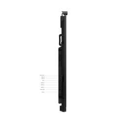 Lenovo ThinkVision T75 - 190 cm (75") Diagonalklasse LCD-Display mit LED-Hintergrundbeleuchtung - interaktiv - mit Touchscreen (Multi-Touch)