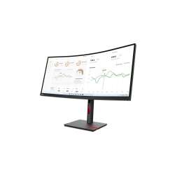 Lenovo ThinkVision T34w-30 - 86,4 cm (34") - 3440 x 1440 Pixel - Wide Quad HD - LED - 6 ms - Schwarz