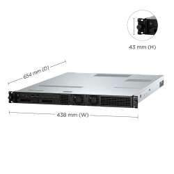 HP Z4 Rack G5, 3 GHz, Intel® Xeon® W, w3-2425, 64...