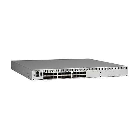 HPE SN3000B 16Gb 24-port/24-port Active Fibre Channel Switch H 24 x SFP+ - an Rack montierbar , refurbished, 12 Monate Garantie durch VarioTrade AG