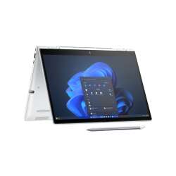 HP EliteBook 8 Flip G1i, Intel Ultra 5 225U, 32 GB DDR5, 512GB PCIe SSD, 13" WUXGA 1920x1200 Touchscreen 400nits, Intel Graphics, Win11 Pro, Silber, 3 Jahre Vor‑Ort Service