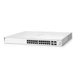 HPE Aruba Networking Instant On 1930 24G Class4 PoE 4SFP/SFP+ 370W (x5), Managed, L2/L3/L4, Gigabit Ethernet (10/100/1000), Power over Ethernet (PoE), Rack-Einbau, 1U