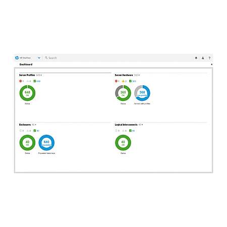 HPE OneView Incl 3 year 24x7 Support Physical 1 Server License, 3 Jahr(e), 24x7