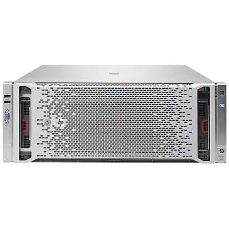 HPE ProLiant DL580 Gen8, 2,8 GHz, E7-4890V2, 128 GB, DDR3-SDRAM, 1500 W, Rack (4U)